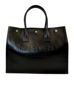 Rive Gauche, Tote, Piel, Negro, 0922, DB,4*
